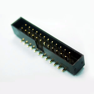 B303 Dual Row 06 to 68 Contacts Four Wall Shrouded SMT Type