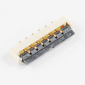TFP-A6 1.0mm Pitch EASY ON FPC Conn. ZIF  HORIZONTAL SMT TYPE